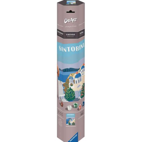 4005556239061 - Malen nach Zahlen RAVENSBURGER CreArt Leinwand Farbenfrohes Santorini bunt Malvorlagen KinderB30cm H40cm Made in Europe B30cm H40cm 4005556239061 - Malen nach Zahlen RAVENSBURGER CreArt Leinwand Farbenfrohes Santorini bunt Malvorlagen KinderB30cm H40cm Made in Europe B30cm H40cm