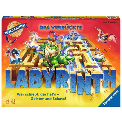 4005556269556 - Ravensburger 26955 Das verrückte Labyrinth - Spieleklassiker für 2 - 4 Personen ab 7 Jahren 4005556269556 - Ravensburger 26955 Das verrückte Labyrinth - Spieleklassiker für 2 - 4 Personen ab 7 Jahren