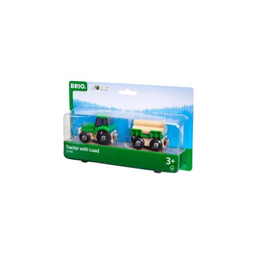 7312350337990 - Brio Traktor mit Holz-Anhänger - ab 3 Jahren 7312350337990 - Brio Traktor mit Holz-Anhänger - ab 3 Jahren