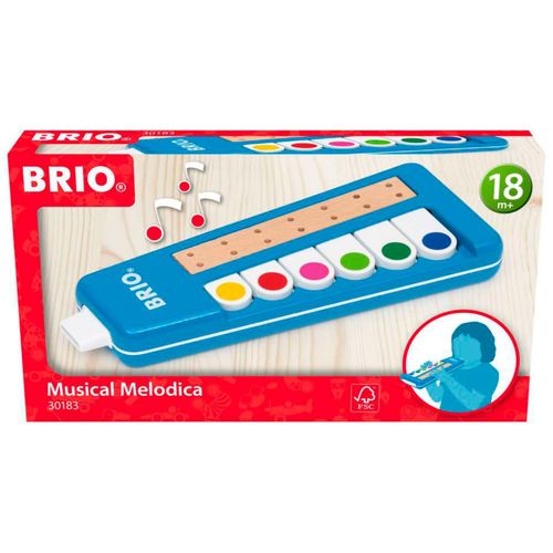 7312350301830 - 30183 BRIO Kinder Melodica - Spielzeuginstrument für Kleinkinder ab 18 Monate 7312350301830 - 30183 BRIO Kinder Melodica - Spielzeuginstrument für Kleinkinder ab 18 Monate