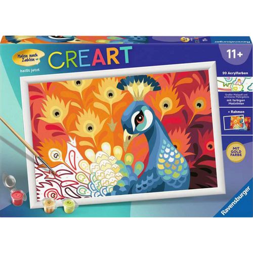 4005556200009 - CreArt - Stolzer Pfau Malen 4005556200009 - CreArt - Stolzer Pfau Malen