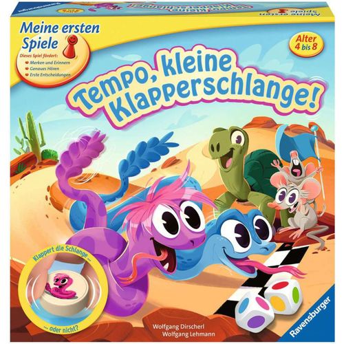 4005556209507 - Dirscherl Wolfgang Ravensburger 20950 - Tempo kleine Klapperschlange! - das lustige Brettspiel für Kinder ab 4 Jahren für alle Fans auch von Tempo kleine Schnecke 4005556209507 - Dirscherl Wolfgang Ravensburger 20950 - Tempo kleine Klapperschlange! - das lustige Brettspiel für Kinder ab 4 Jahren für alle Fans auch von Tempo kleine Schnecke
