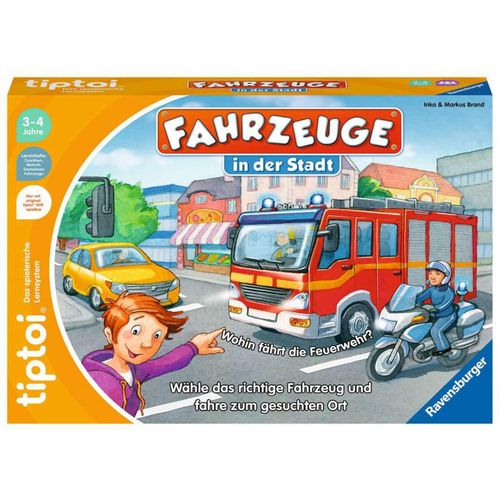4005556001279 - tiptoi Fahrzeuge in der Stadt Brettspiel 4005556001279 - tiptoi Fahrzeuge in der Stadt Brettspiel