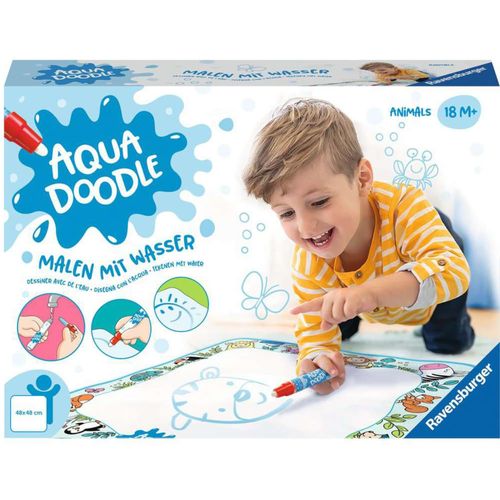 4005556045655 - Ravensburger 4565 Aquadoodle Animals - Erstes Malen für Kinder ab 18 Monate - Malset für fleckenfreien Malspaß mit Wasser - inklusive Matte und Stift 4005556045655 - Ravensburger 4565 Aquadoodle Animals - Erstes Malen für Kinder ab 18 Monate - Malset für fleckenfreien Malspaß mit Wasser - inklusive Matte und Stift