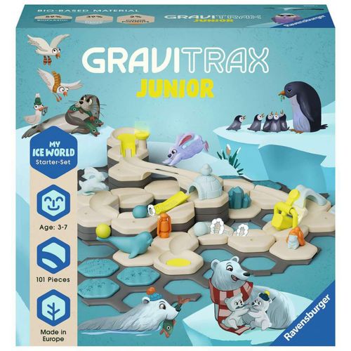 4005556270606 - Ravensburger GraviTrax Junior Starter-Set L Ice - Erweiterbare Kugelbahn für Kinder Murmelbahn überwiegend aus nachwachsenden Rohstoffen mit Themenwelten Lernspielzeug und Konstruktionsspielzeug ab 3 Jahren 4005556270606 - Ravensburger GraviTrax Junior Starter-Set L Ice - Erweiterbare Kugelbahn für Kinder Murmelbahn überwiegend aus nachwachsenden Rohstoffen mit Themenwelten Lernspielzeug und Konstruktionsspielzeug ab 3 Jahren