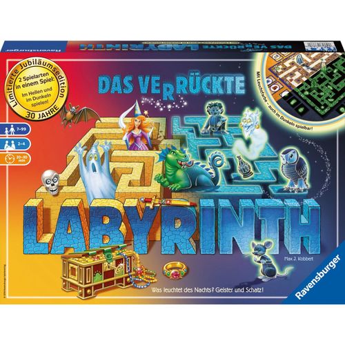 4005556266876 - Ravensburger 26687 - Labyrinth Glow in the dark - Familienklassiker mit Leuchtfarbe Spiel für Kinder und Familien ab 7 Jahren - Gesellschaftspiel gee 4005556266876 - Ravensburger 26687 - Labyrinth Glow in the dark - Familienklassiker mit Leuchtfarbe Spiel für Kinder und Familien ab 7 Jahren - Gesellschaftspiel gee