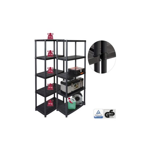 4017787601661 - Set 2 x Kreher Regal Platin 15 Zoll (Schwarz) 4017787601661 - Set 2 x Kreher Regal Platin 15 Zoll (Schwarz)