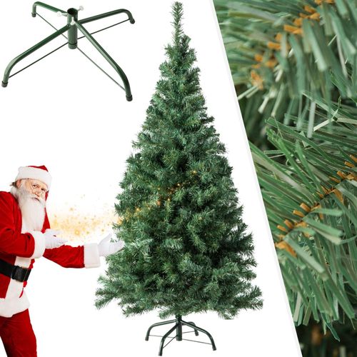4260552088246 - tectake® Weihnachtsbaum verschiedene Größen künstlich in Grün formbar mit viel Volumen inklusive Metallständer mit Kunststoffkappen 4260552088246 - tectake® Weihnachtsbaum verschiedene Größen künstlich in Grün formbar mit viel Volumen inklusive Metallständer mit Kunststoffkappen