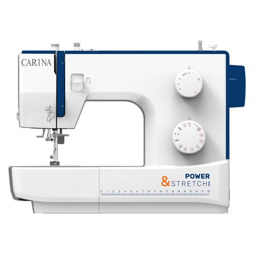 7640105924646 - CARINA Nähmaschine Power&Stretch II Nähmaschinen weiß (weiß blau) Coverlock-Nähmaschinen Nähmaschinen 7640105924646 - CARINA Nähmaschine Power&Stretch II Nähmaschinen weiß (weiß blau) Coverlock-Nähmaschinen Nähmaschinen