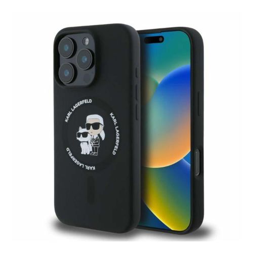 3666339318673 - Karl Lagerfeld Apple iPhone 16 Pro Max Silicone Ring MagSafe Hülle 3666339318673 - Karl Lagerfeld Apple iPhone 16 Pro Max Silicone Ring MagSafe Hülle