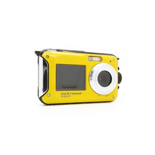 4260041685710 - GoXtreme Reef Yellow Digitalkamera 24 Megapixel Gelb Full HD Video Wasserdicht bis 3 m Unterwasserkamera Stoßfest mit eingebautem Blitz 4260041685710 - GoXtreme Reef Yellow Digitalkamera 24 Megapixel Gelb Full HD Video Wasserdicht bis 3 m Unterwasserkamera Stoßfest mit eingebautem Blitz