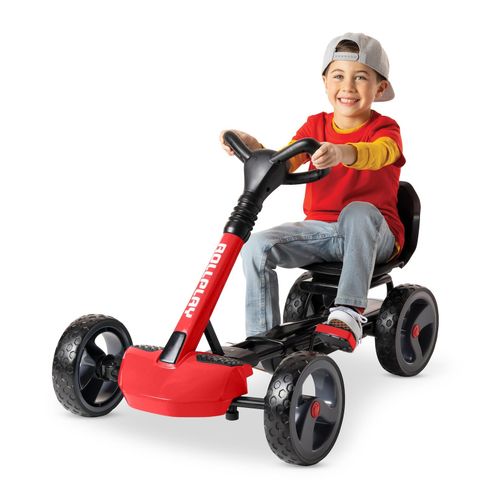 4894662154142 - Flex Kart xl Pedal Ride-On für Kinder ab 4 Jahren Belastbar bis 50 kg - Rollplay 4894662154142 - Flex Kart xl Pedal Ride-On für Kinder ab 4 Jahren Belastbar bis 50 kg - Rollplay