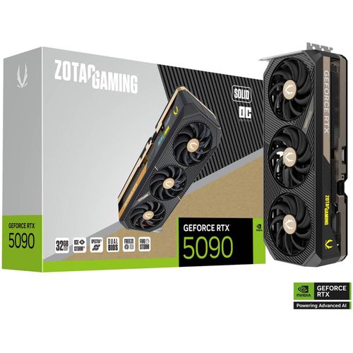 8886307700001 - ZT-B50900J-10P - GeForce RTX 5090 SOLID OC 32GB 8886307700001 - ZT-B50900J-10P - GeForce RTX 5090 SOLID OC 32GB