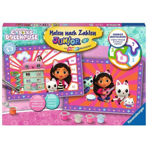 4005556237548 - Malen nach Zahlen RAVENSBURGER Gabbys Dollhouse bunt Malvorlagen KinderB22cm H32cm Made in Europe B22cm H32cm 4005556237548 - Malen nach Zahlen RAVENSBURGER Gabbys Dollhouse bunt Malvorlagen KinderB22cm H32cm Made in Europe B22cm H32cm