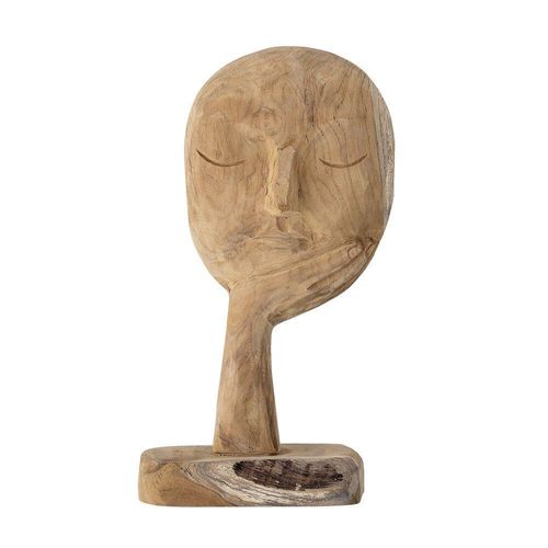 5711173245437 - - Kopf Skulptur abstrakt H 35 cm recyceltes Holz 5711173245437 - - Kopf Skulptur abstrakt H 35 cm recyceltes Holz