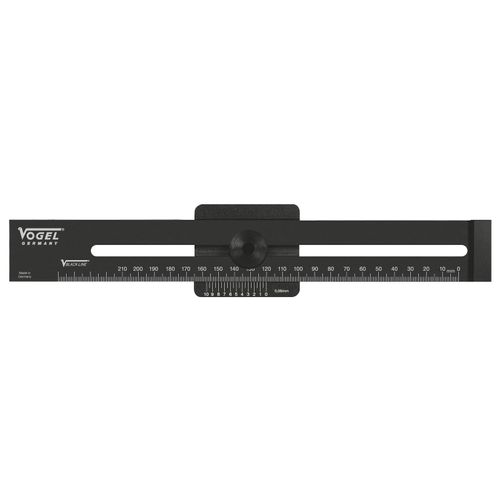 4010873300462 - Germany Streichmaß Anschlaglineal Messbereich 300 mm Ablesung 005 mm - Vogel 4010873300462 - Germany Streichmaß Anschlaglineal Messbereich 300 mm Ablesung 005 mm - Vogel