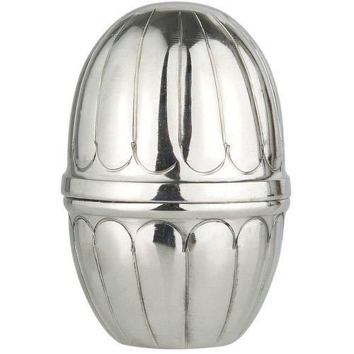 5709898338268 - Osterei Kalinka aus Aluminium H13 x Ø9 cm silber 5709898338268 - Osterei Kalinka aus Aluminium H13 x Ø9 cm silber