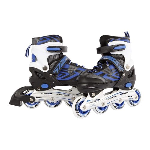 8713219340882 - Kids Globe Street Rider Inlineskates verstellbar von Gräße 33-36 blau schwarz 8713219340882 - Kids Globe Street Rider Inlineskates verstellbar von Gräße 33-36 blau schwarz