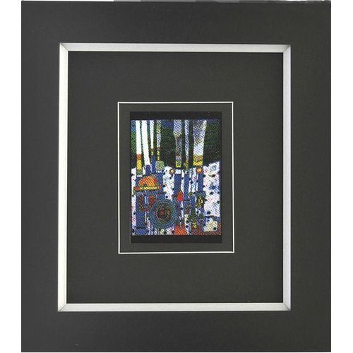 4260286493965 - Kunstdruck HUNDERTWASSER (BH 43x3850 cm) BH 43x3850 cm bunt Bild Gemälde Wandbild