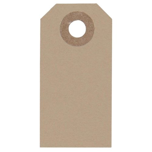 5709898330248 - Anhängeschild aus Papier 6 x 3 cm grau 5709898330248 - Anhängeschild aus Papier 6 x 3 cm grau