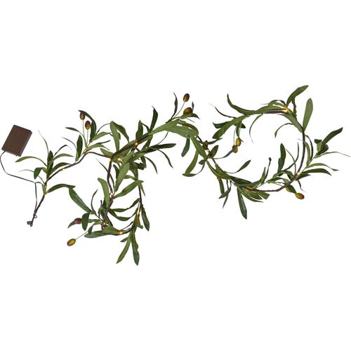 7391482063533 - STAR Trading LED-Dekogirlande Olivec in Transparent - (H)180 cm 7391482063533 - STAR Trading LED-Dekogirlande Olivec in Transparent - (H)180 cm
