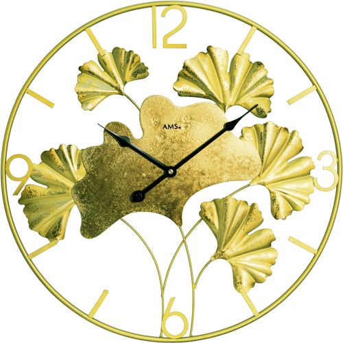 4037445161825 - Wanduhr AMS gold (goldfarben) Wanduhren Ø 50cm Quarzuhr Metall Wohnzimmer Esszimmer Küche Arbeitszimmer Büro 4037445161825 - Wanduhr AMS gold (goldfarben) Wanduhren Ø 50cm Quarzuhr Metall Wohnzimmer Esszimmer Küche Arbeitszimmer Büro