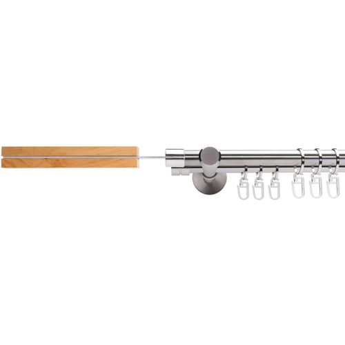 4016318327124 - Gardinenstange Stil Thisted Gardinenstangen Gr L 120 cm Ø 16 mm 2 läufig silberfarben (edelstahlfarben) Gardinenstangen Wandmontage 2-läufig im Fixmaß Ø 16 mm 4016318327124 - Gardinenstange Stil Thisted Gardinenstangen Gr L 120 cm Ø 16 mm 2 läufig silberfarben (edelstahlfarben) Gardinenstangen Wandmontage 2-läufig im Fixmaß Ø 16 mm