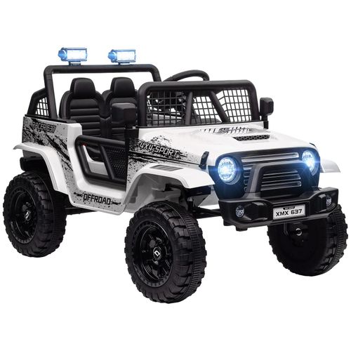 4255633585844 - AIYAPLAY Kinder Elektroauto mit sanfter Federung fernsteuerbar LED-Lichter weiß 109L x 67B x 685H cm 4255633585844 - AIYAPLAY Kinder Elektroauto mit sanfter Federung fernsteuerbar LED-Lichter weiß 109L x 67B x 685H cm