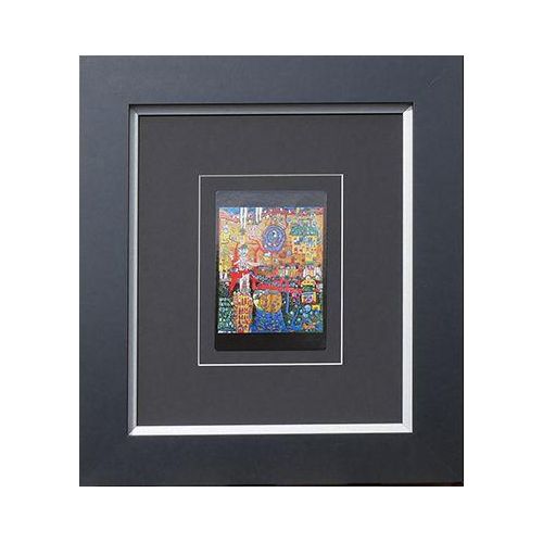 4260286499080 - Kunstdruck HUNDERTWASSER (BH 3850x43 cm) BH 3850x43 cm bunt Bild Gemälde Wandbild 4260286499080 - Kunstdruck HUNDERTWASSER (BH 3850x43 cm) BH 3850x43 cm bunt Bild Gemälde Wandbild