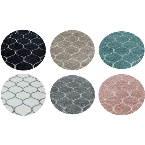 4053659031761 - Runder Hochflor-Teppich im skandinavischen Design – Flauschig Modern und Pflegeleicht 4053659031761 - Runder Hochflor-Teppich im skandinavischen Design – Flauschig Modern und Pflegeleicht