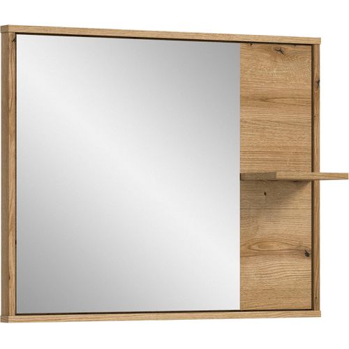4068222726838 - Spiegel WELLTIME Kayu Breite 84 cm 1 Ablagefläche braun (evoke oak nachbildung) B84cm H68cm T20cm FSC-zertifizierter Holzwerkstoff Spiegel Badspiegel Bad-Möbel Badezimmer Bad Badezimmerspiegel 4068222726838 - Spiegel WELLTIME Kayu Breite 84 cm 1 Ablagefläche braun (evoke oak nachbildung) B84cm H68cm T20cm FSC-zertifizierter Holzwerkstoff Spiegel Badspiegel Bad-Möbel Badezimmer Bad Badezimmerspiegel