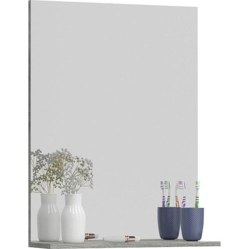 4066432014011 - Badspiegel INOSIGN Siena Breite 60cm 1 Ablageboden hochwertiges Spiegelglas silber (rauchsilber nb) B60cm H79cm T18cm FSC-zertifizierter Holzwerkstoff Spiegelglas Spiegel in verschiedenen Farben erhältlich Badmöbel Spiegel Badezimmer 4066432014011 - Badspiegel INOSIGN Siena Breite 60cm 1 Ablageboden hochwertiges Spiegelglas silber (rauchsilber nb) B60cm H79cm T18cm FSC-zertifizierter Holzwerkstoff Spiegelglas Spiegel in verschiedenen Farben erhältlich Badmöbel Spiegel Badezimmer