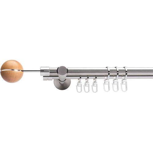 4016318326806 - Gardinenstange Stil Harsens Gardinenstangen Gr L 120 cm Ø 16 mm 2 läufig silberfarben (edelstahlfarben) Gardinenstangen Wandmontage 2-läufig im Fixmaß Ø 16 mm 4016318326806 - Gardinenstange Stil Harsens Gardinenstangen Gr L 120 cm Ø 16 mm 2 läufig silberfarben (edelstahlfarben) Gardinenstangen Wandmontage 2-läufig im Fixmaß Ø 16 mm