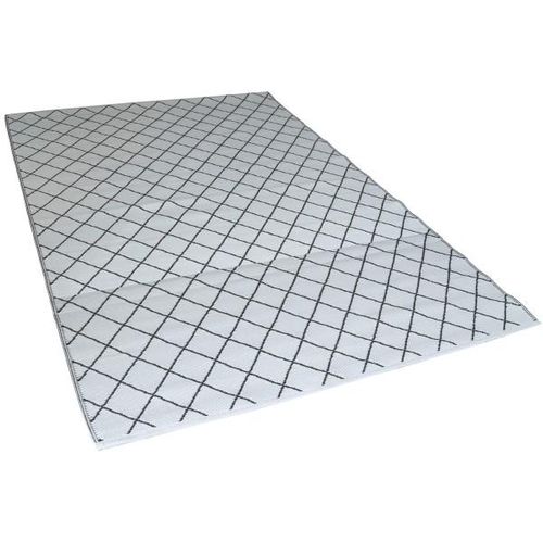 4052304261942 - Outdoor Teppich 160 x 230 cm grau-schwarz Wetterfest- & schmutzabweisend