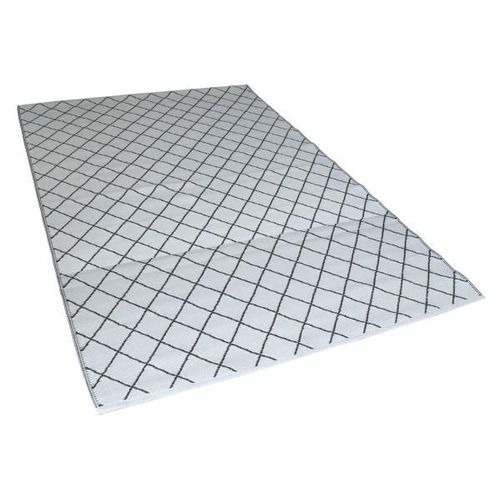 4052304261904 - Outdoor Teppich 120 x 180 cm grau-schwarz Wetterfest- & schmutzabweisend