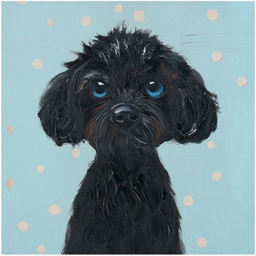 4050743093322 - Gemälde BLACK PUPPY