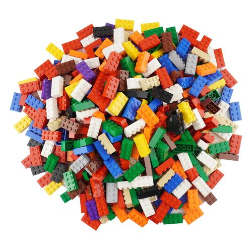 4262465170087 - LEGO® 2x4 Steine Hochsteine Gemischt Bunt - 3001 - Menge 1000x 4262465170087 - LEGO® 2x4 Steine Hochsteine Gemischt Bunt - 3001 - Menge 1000x