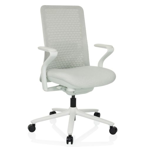 4064323045519 - High End Bürostuhl VERVIO Stoff Netzstoff mit Armlehnen