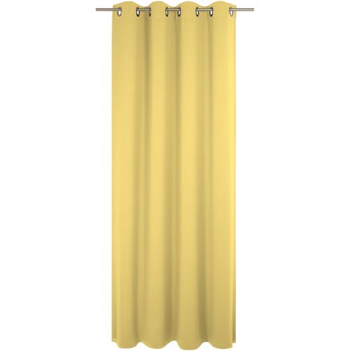 4004567470876 - Vorhang WIRTH Uni Collection light gelb Gardinen 275cm Ösen 142cm Baumwolle (Bio-Baumwolle) nach Maß B142cm H275cm 4004567470876 - Vorhang WIRTH Uni Collection light gelb Gardinen 275cm Ösen 142cm Baumwolle (Bio-Baumwolle) nach Maß B142cm H275cm