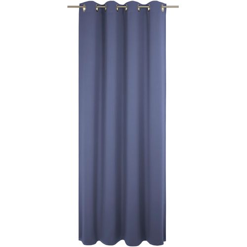4004567463328 - Vorhang WIRTH Uni Collection blau (royalblau) Gardinen 285cm Ösen 142cm Baumwolle (Bio-Baumwolle) nach Maß B142cm H285cm 4004567463328 - Vorhang WIRTH Uni Collection blau (royalblau) Gardinen 285cm Ösen 142cm Baumwolle (Bio-Baumwolle) nach Maß B142cm H285cm