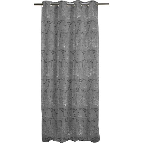 4003440215399 - Vorhang APELT Nora 135X245 Gr 1 grau Gardinen 245cm Ösen 135cm Leinen Polyester Viskose HxB 245x135 Nora Ösenschal mit Metallösen B135cm H245cm