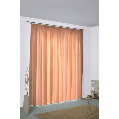 4004567511005 - Vorhang WIRTH Niederau Gr 1 rot (apricot) B132cm H145cm Jacquard Polyacryl Polyester Gardinen 4004567511005 - Vorhang WIRTH Niederau Gr 1 rot (apricot) B132cm H145cm Jacquard Polyacryl Polyester Gardinen