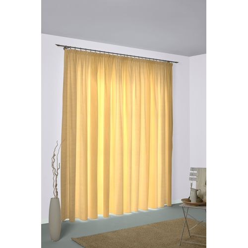 4004567343996 - Vorhang WIRTH Niederau Gr 1 gold (goldfarben) Gardinen 145cm Smokband 132cm Polyacryl Polyester B132cm H145cm 4004567343996 - Vorhang WIRTH Niederau Gr 1 gold (goldfarben) Gardinen 145cm Smokband 132cm Polyacryl Polyester B132cm H145cm
