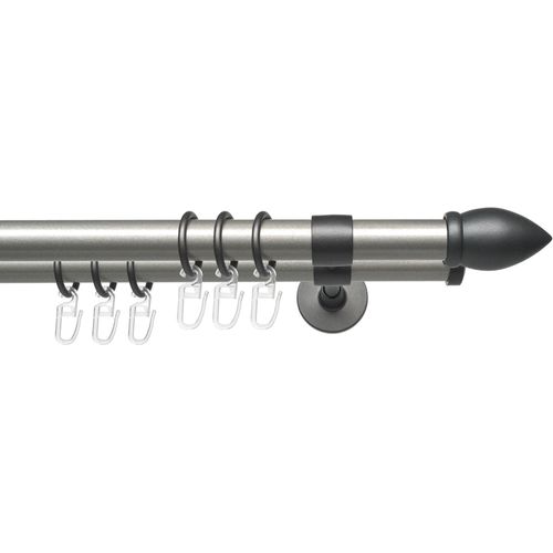 4016318380259 - Gardinenstange Lan Mush Gardinenstangen Gr L 160 cm Ø 20 mm 2 läufig grau (silberfarben anthrazit) Gardinenstangen Wandmontage 2-läufig im Fixmaß Ø 20 mm 4016318380259 - Gardinenstange Lan Mush Gardinenstangen Gr L 160 cm Ø 20 mm 2 läufig grau (silberfarben anthrazit) Gardinenstangen Wandmontage 2-läufig im Fixmaß Ø 20 mm
