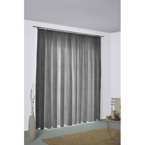 4004567511814 - Vorhang WIRTH Niederau Gr 1 grau B132cm H145cm Jacquard Polyacryl Polyester Gardinen 4004567511814 - Vorhang WIRTH Niederau Gr 1 grau B132cm H145cm Jacquard Polyacryl Polyester Gardinen