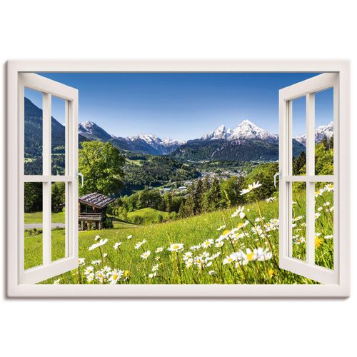 4057738334255 - Wandbild ARTLAND Fensterblick Bayerischen Alpen Bilder Gr B H 130 cm x 90 cm Leinwandbild Berge Querformat 1 St weiß Bild Leinwandbild Kunstdrucke Bilder als Alubild Leinwandbild Wandaufkleber oder Poster in versch Größen 4057738334255 - Wandbild ARTLAND Fensterblick Bayerischen Alpen Bilder Gr B H 130 cm x 90 cm Leinwandbild Berge Querformat 1 St weiß Bild Leinwandbild Kunstdrucke Bilder als Alubild Leinwandbild Wandaufkleber oder Poster in versch Größen