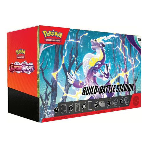 0820650455780 - AMIGO Pokémon Karmesin & Purpur Build & Battle Stadium Kartenspiel 0820650455780 - AMIGO Pokémon Karmesin & Purpur Build & Battle Stadium Kartenspiel