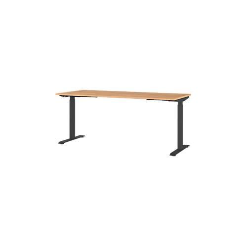 4005949791473 - Schreibtisch Agenda Home elektrisch höhenverstellbar B 1800 x T 800 x H 720-1200 mm Grandson-Eiche Schwarz + Memory-USB-Panel 4005949791473 - Schreibtisch Agenda Home elektrisch höhenverstellbar B 1800 x T 800 x H 720-1200 mm Grandson-Eiche Schwarz + Memory-USB-Panel