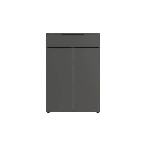 4005949436916 - Kombischrank Porto 1 Schublade 2 Türen und 2 Einlegeböden 2 OH B 810 x T 400 x H 1200 mm graphit 4005949436916 - Kombischrank Porto 1 Schublade 2 Türen und 2 Einlegeböden 2 OH B 810 x T 400 x H 1200 mm graphit