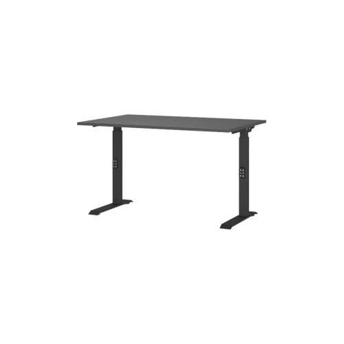 4005949791015 - Schreibtisch DOWNEY 7910-547 manuell höhenverstellbar 68-91cm (H) 120cmx80cm (BxT) rechteckig grafit Schwarz 4005949791015 4005949791015 - Schreibtisch DOWNEY 7910-547 manuell höhenverstellbar 68-91cm (H) 120cmx80cm (BxT) rechteckig grafit Schwarz 4005949791015